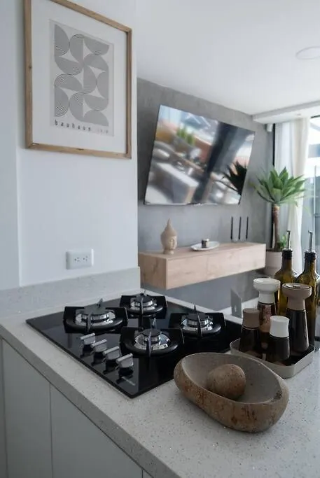 Appartamento Departamento De Estilo Nordico, Terraza Con Asador Cuenca Ecuador